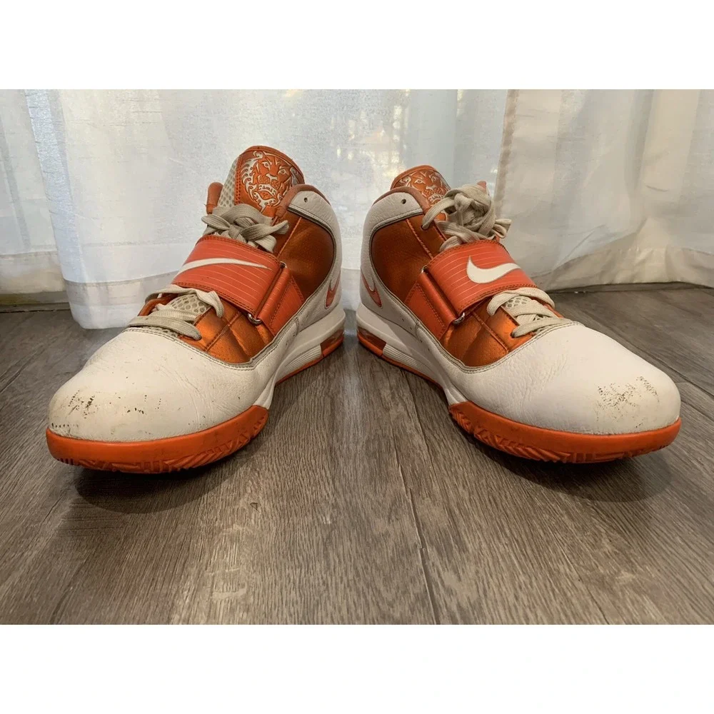 RARE 🔥Nike Zoom Lebron‎ Soldier IV EXTREMELY RARE SAMPLE 407630-108 Size 16